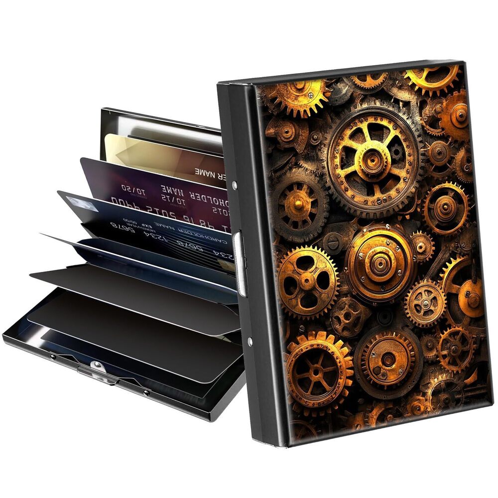 3230 Metal Wallet,Credit Card Holder ,Thin Slim Mini Aluminum Wallet RFID